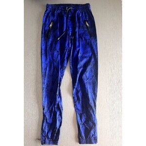 Hip and Bone Men's Blue Camo Sweatpants - Size Medium, Gently Used